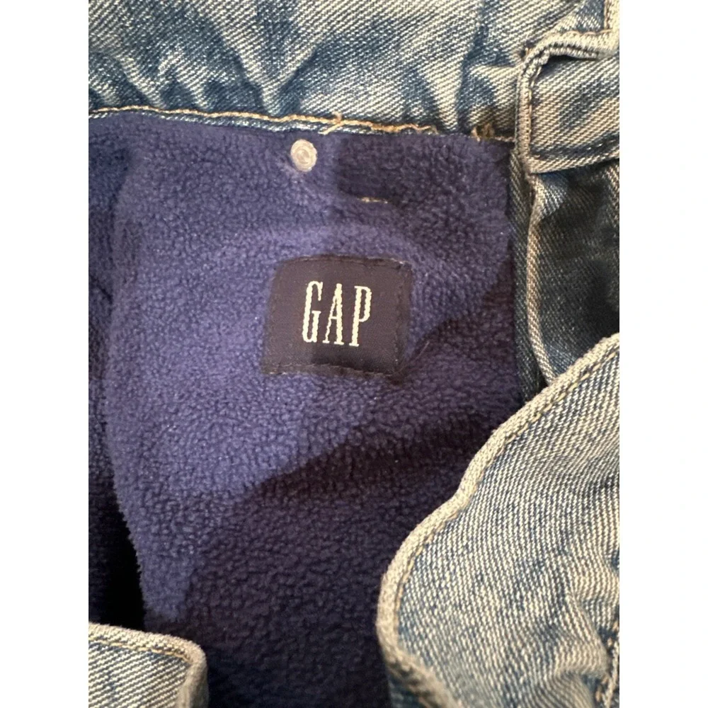 GAP Girls 16 Fleece Lined Carpenter Jeans 27x28 Women XS Y2K 90s Grunge Workwear